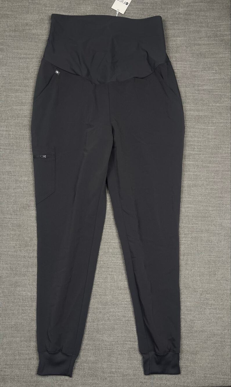 FIGS Zamora Maternity Jogger Scrub Pants Womens XS Gray Medical